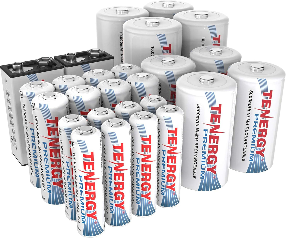 NiMH Rechargeable Battery Combo Pack, 26 Pack Z93928
