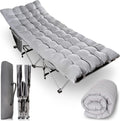 Folding Lightweight Portable Heavy Duty Camping Cot and Cot Pad E57468