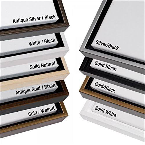 Black Wood Floater Frame 20x24 S493