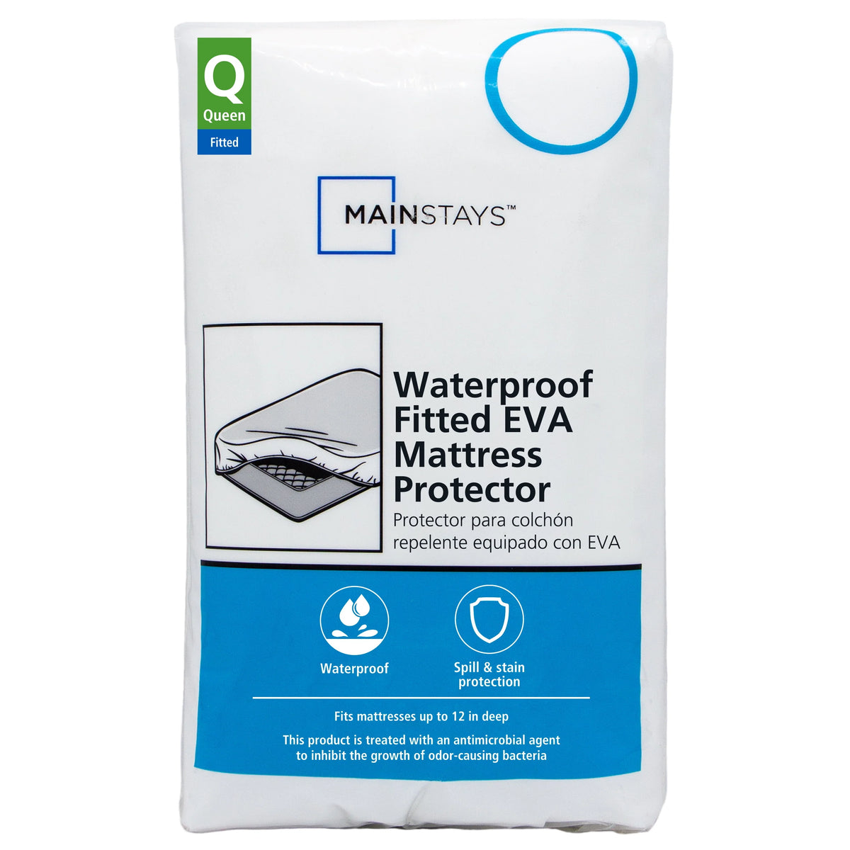 Waterproof EVA Fitted Mattress Protector King Q959