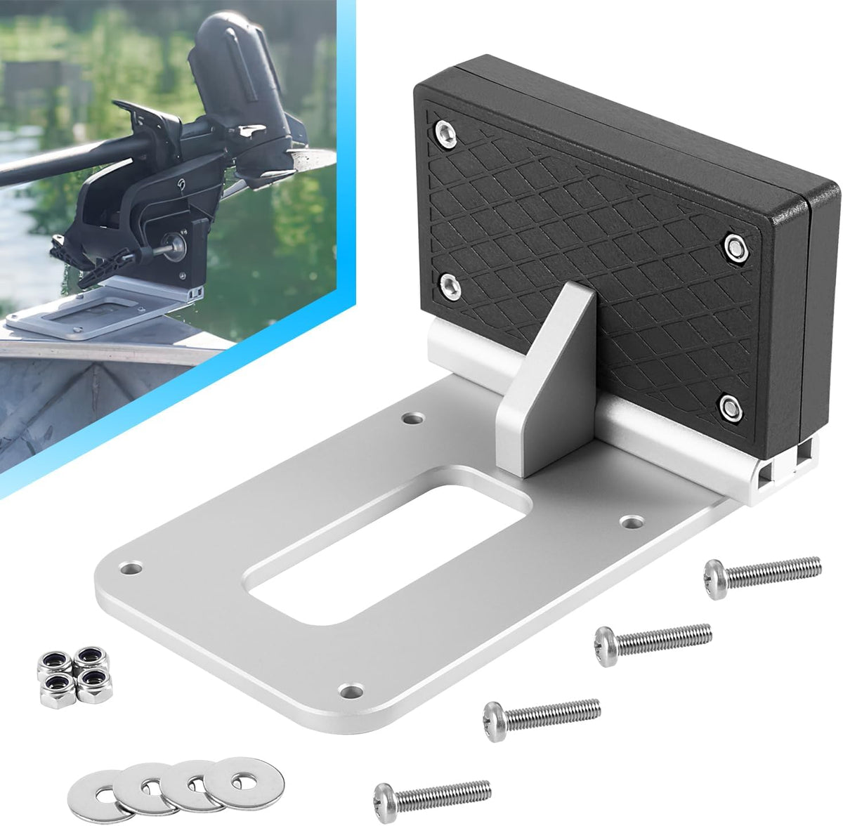 Universal Transom Trolling Motor Mount for Kayaks L6185