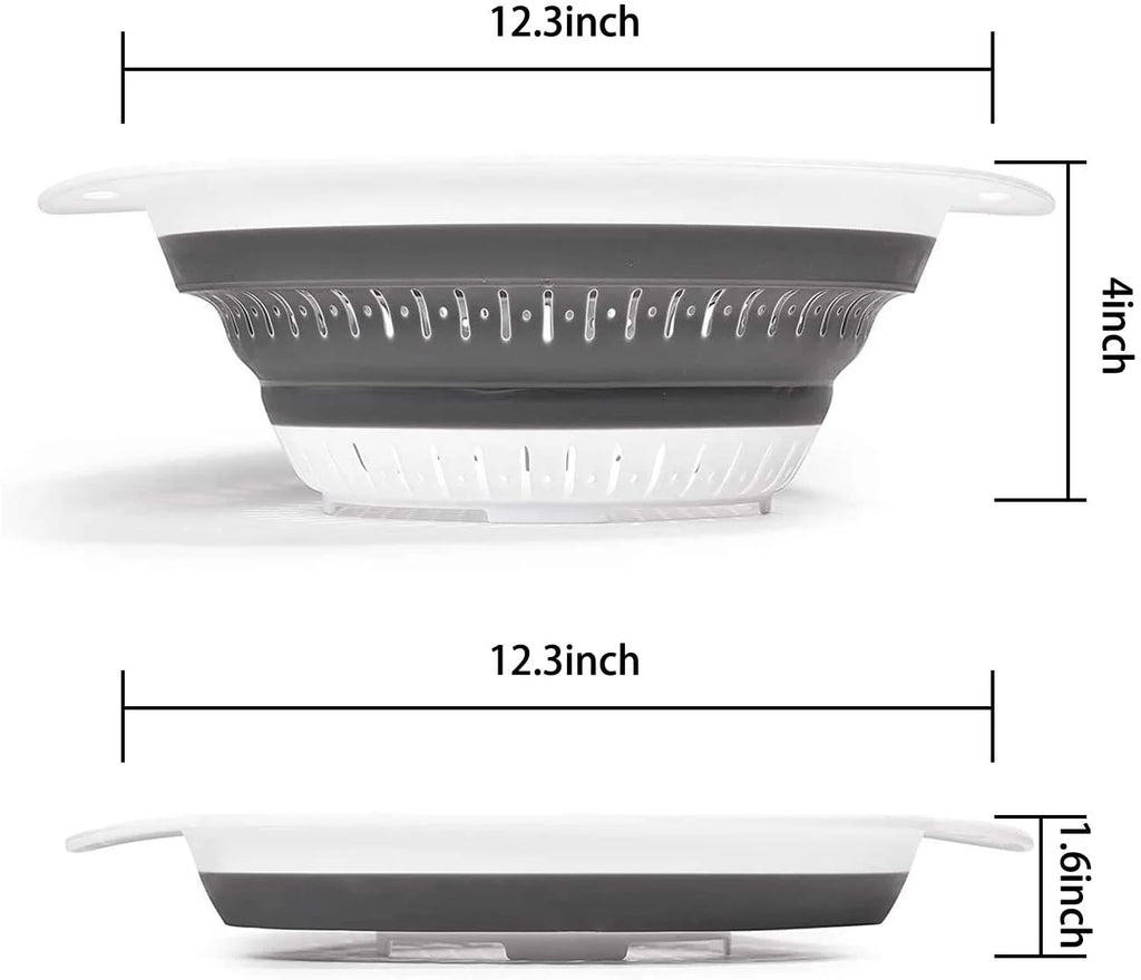 Collapsible Silicone Strainer Set of 2 A82461