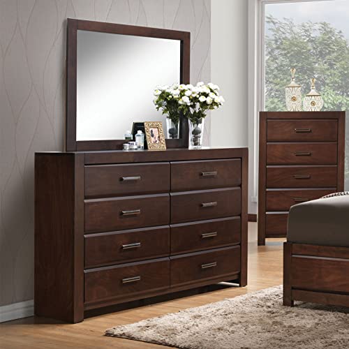 8 Drawer Dresser (Walnut) P5280