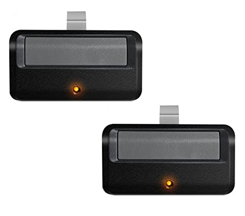 Yellow Learn Button Garage Door Opener Remote (2Pack) K3780