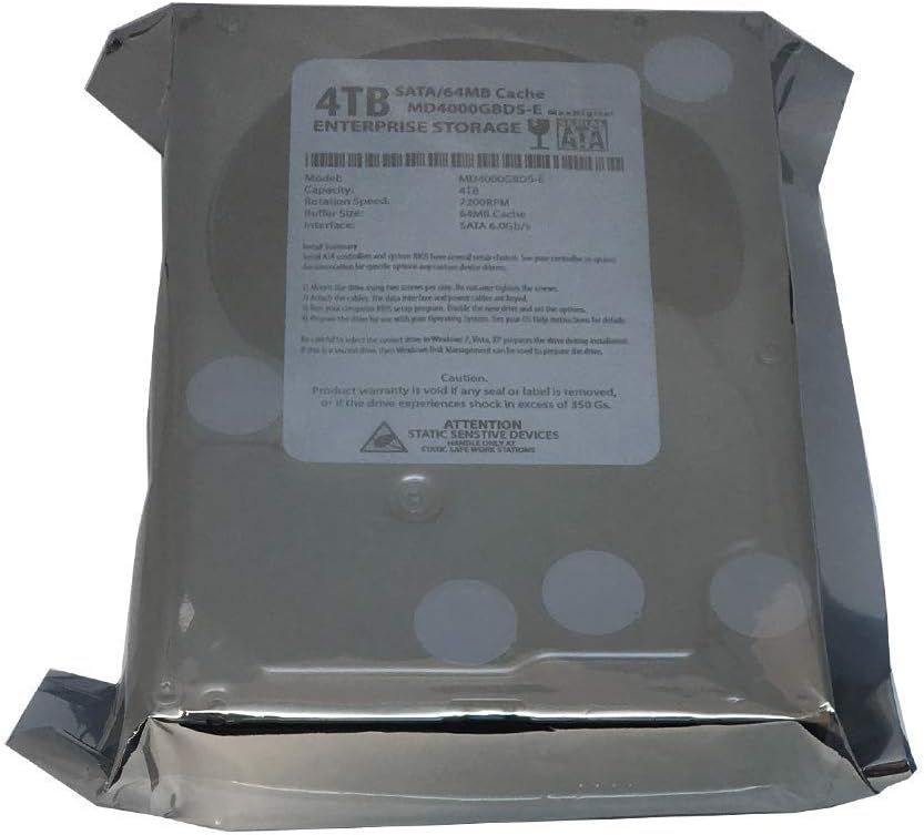 4TB 7200RPM SATA 3.5inch Internal Hard Drive D422