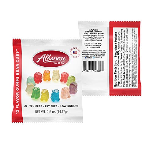 12 Flavor Gummi Bear Cubs, 5lbs Candy A549812