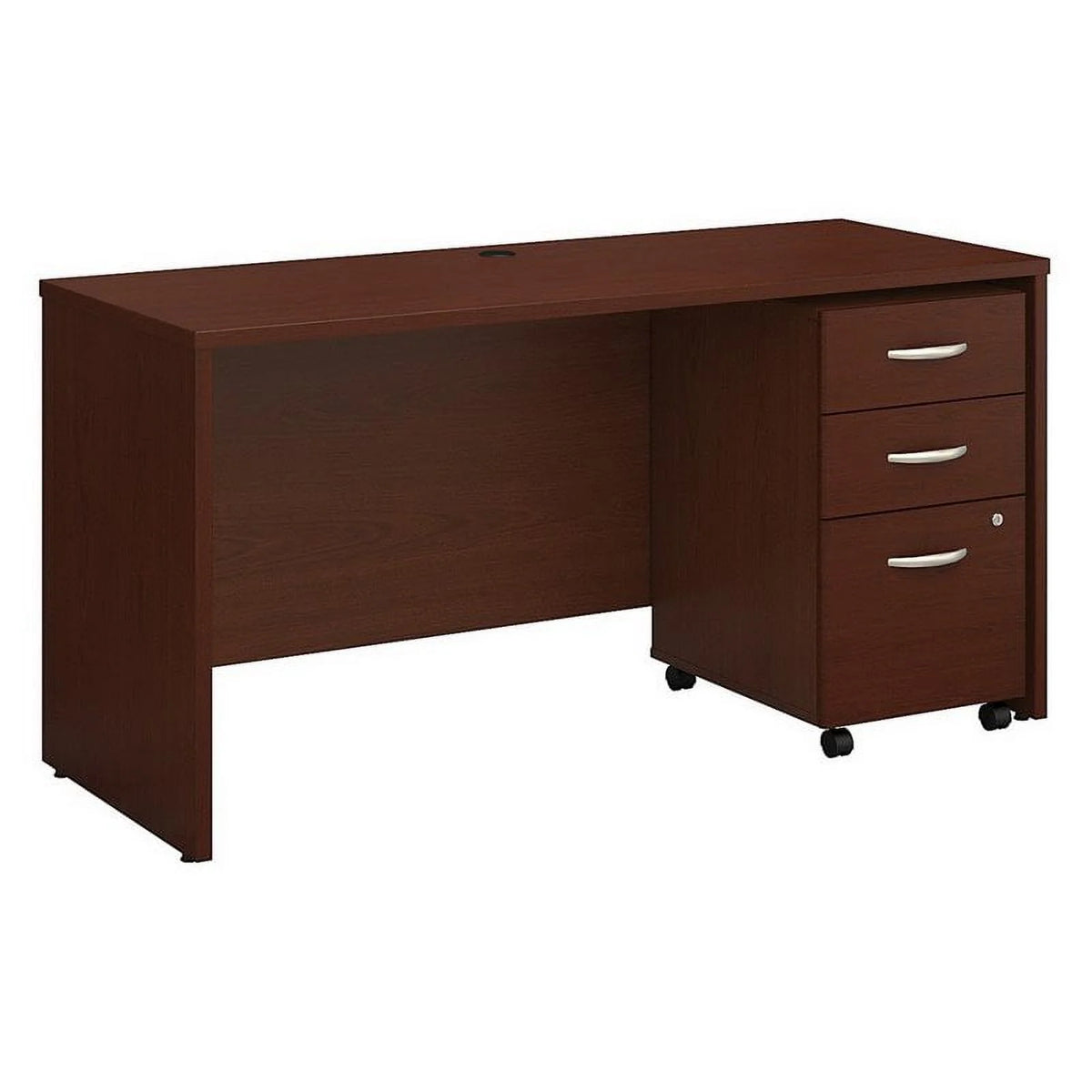 Mahogany Office Desk with Drawers L96609