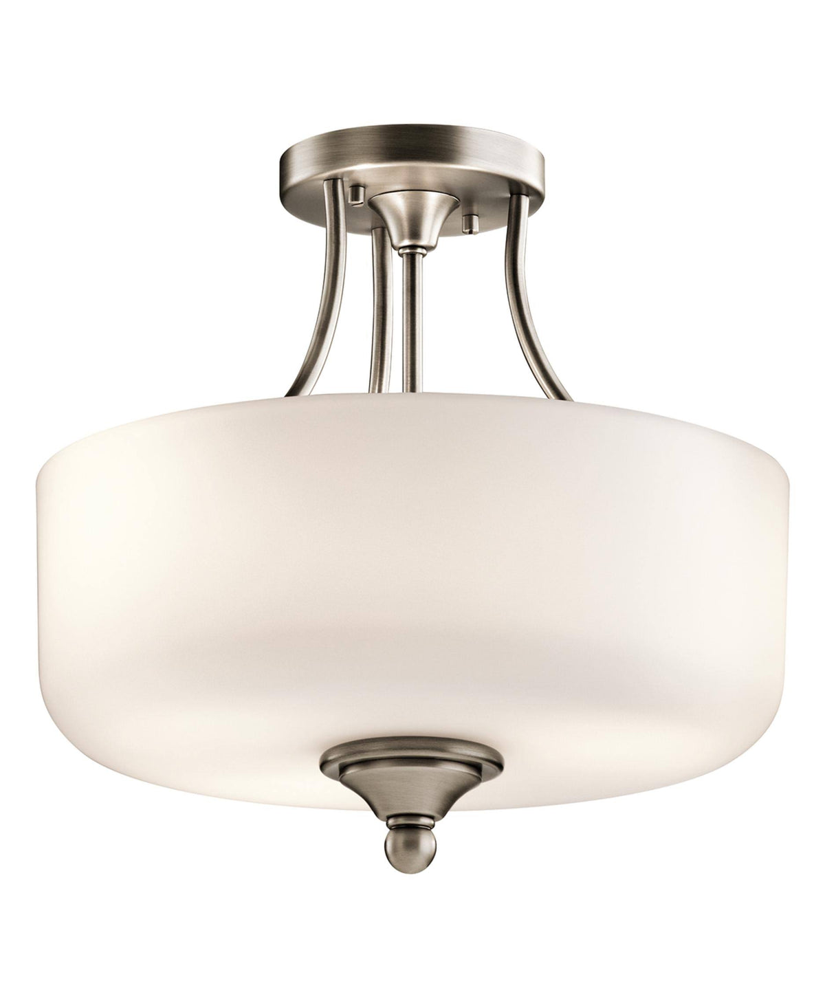 Antique Pewter Semi-Flush Mount Light B5176