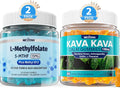 L-MethylFolate 15mg & Methylated Multivitamins, Kava Gummies N84328