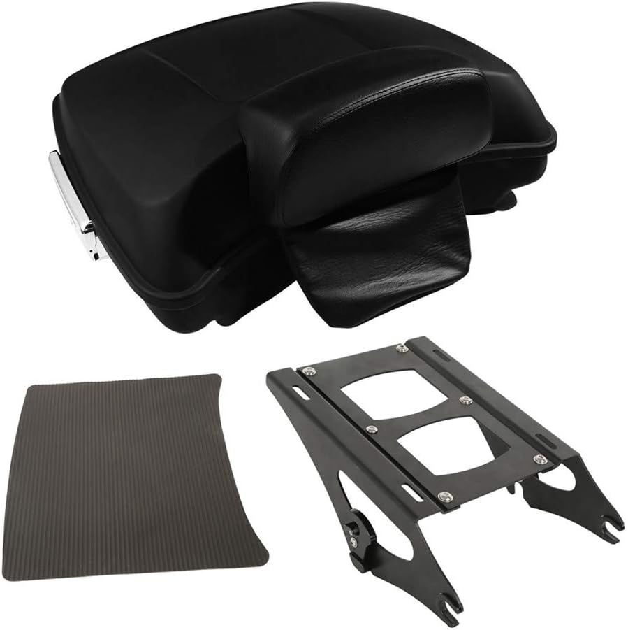 Razor Tour Pak Pack Trunk & Backrest Pad Vivid Black J293