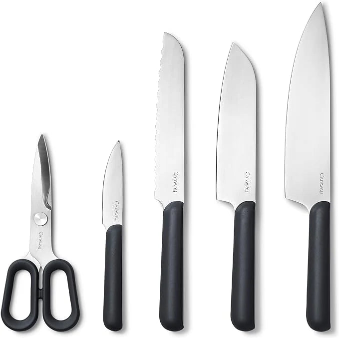 German Stainless Steel Knife Set in Charcoal V735