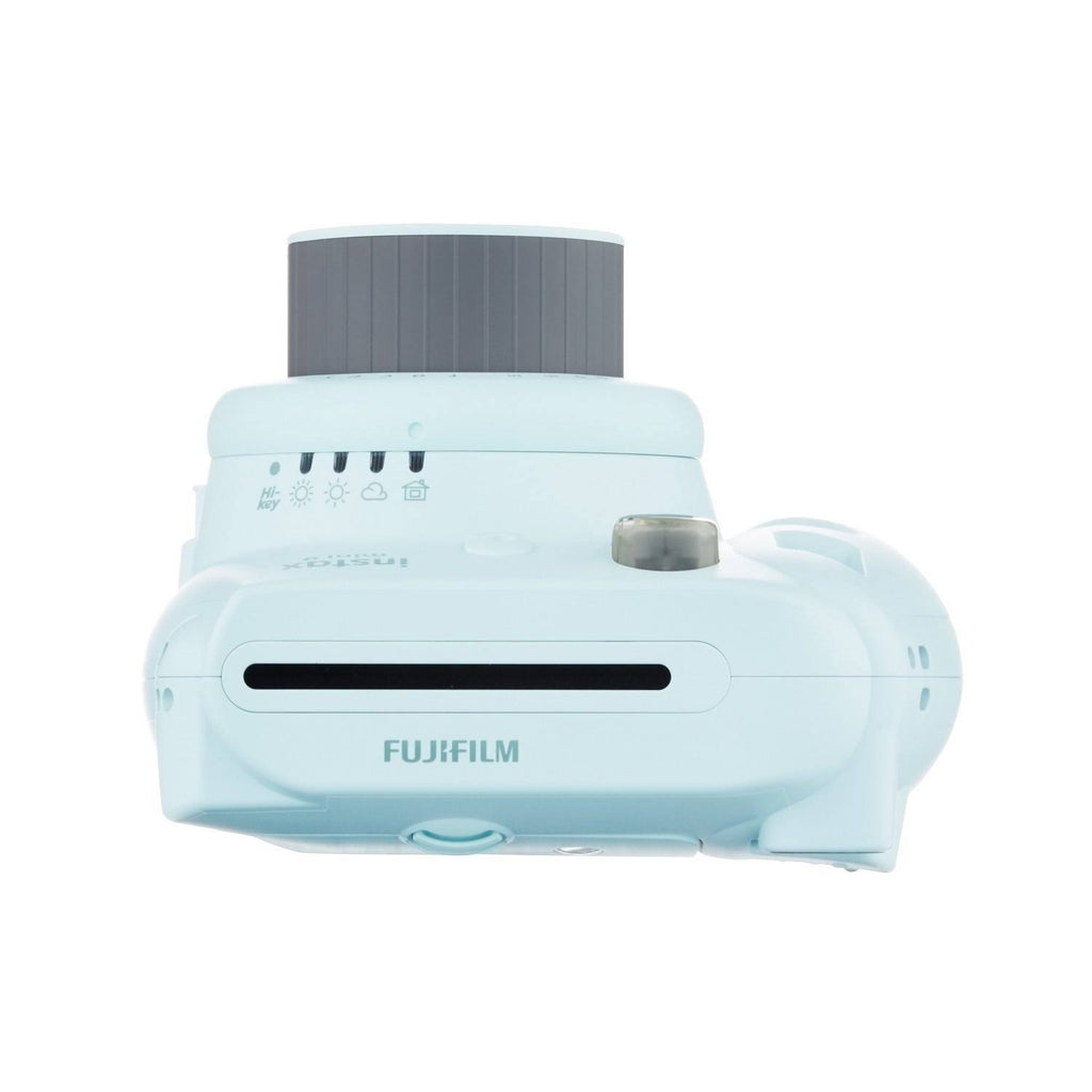 Ice Blue Instant Camera with Twin Film Pack V220