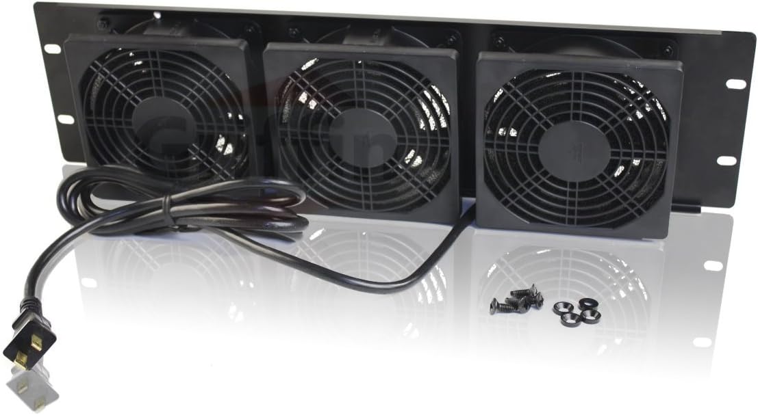 Rackmount Cooling Fan 3U Triple Exhaust Fans Z168198