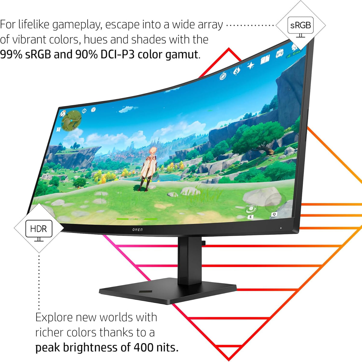 34c QHD Curved Gaming Monitor W885