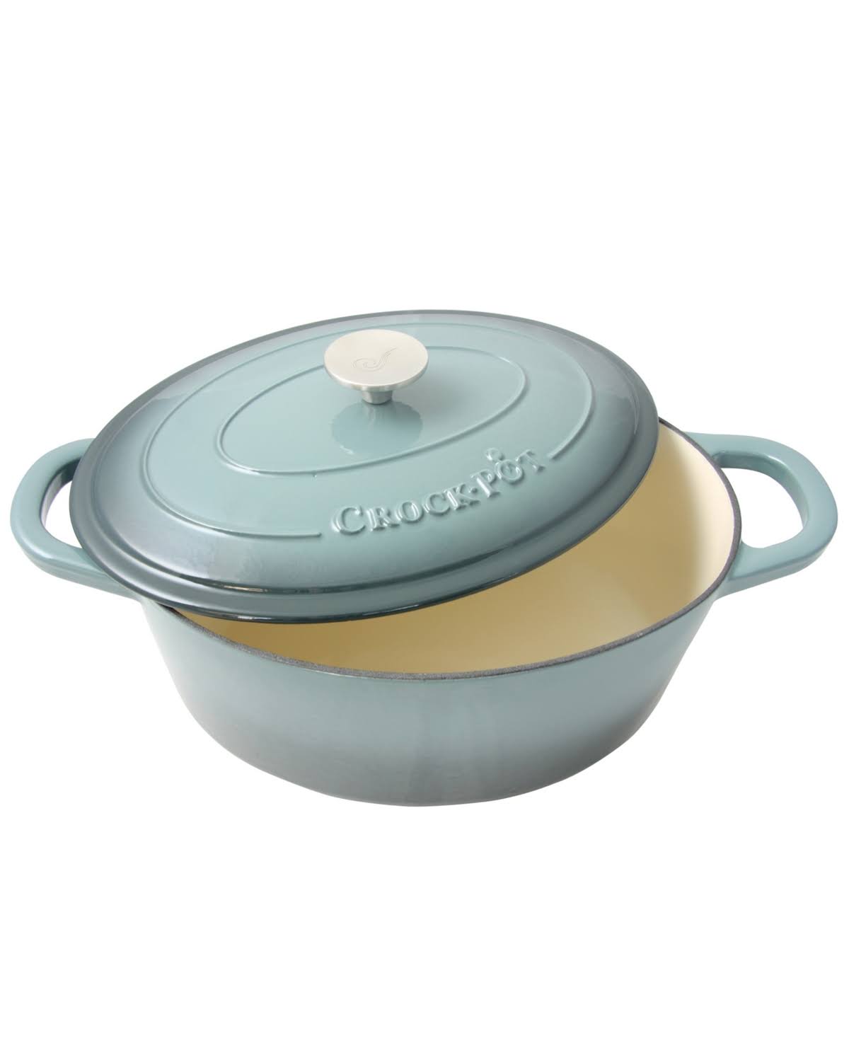 Scarlet Red 7-Quart Cast Iron Dutch Oven L596780