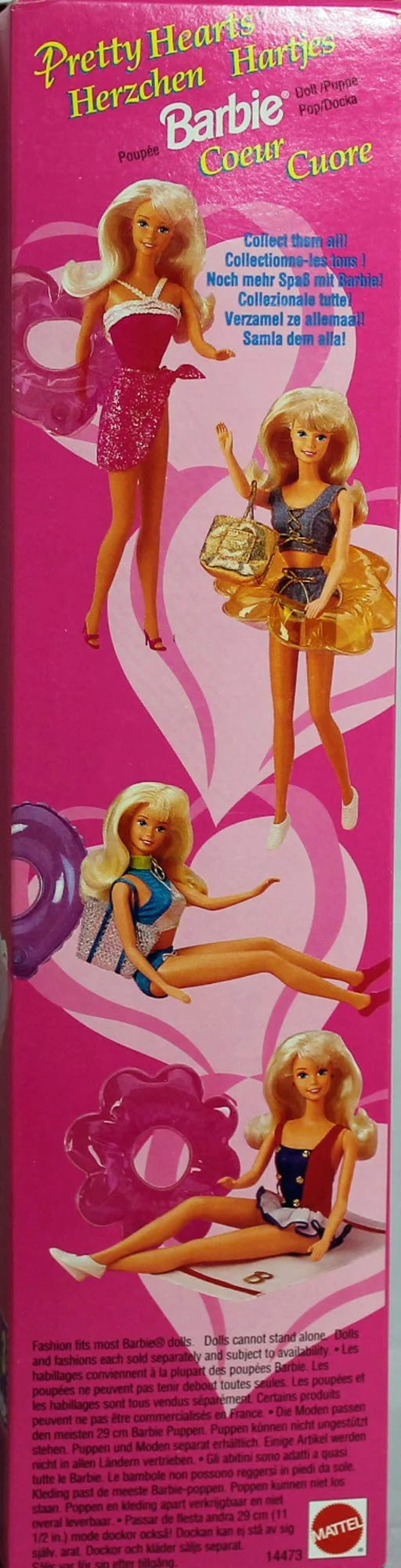 Barbie Pretty Hearts Doll Q876