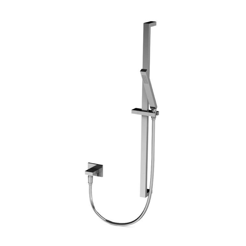 Brushed Nickel Hand Shower Set with Slide Bar and Elbow K750