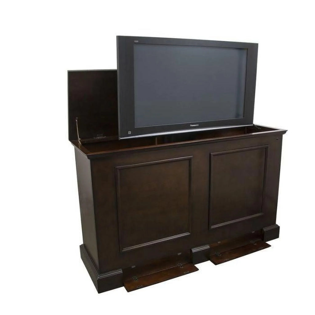 Espresso TV Lift Cabinet for Up To 60 in. Flat Screen N5687