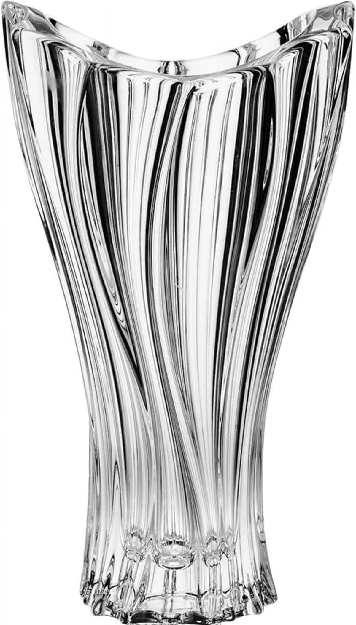 Clear Crystal Glass Vase H3727