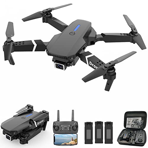 Foldable RC Quadcopter with Dual Camera, 1080P FPV, 3 Batteries I540735