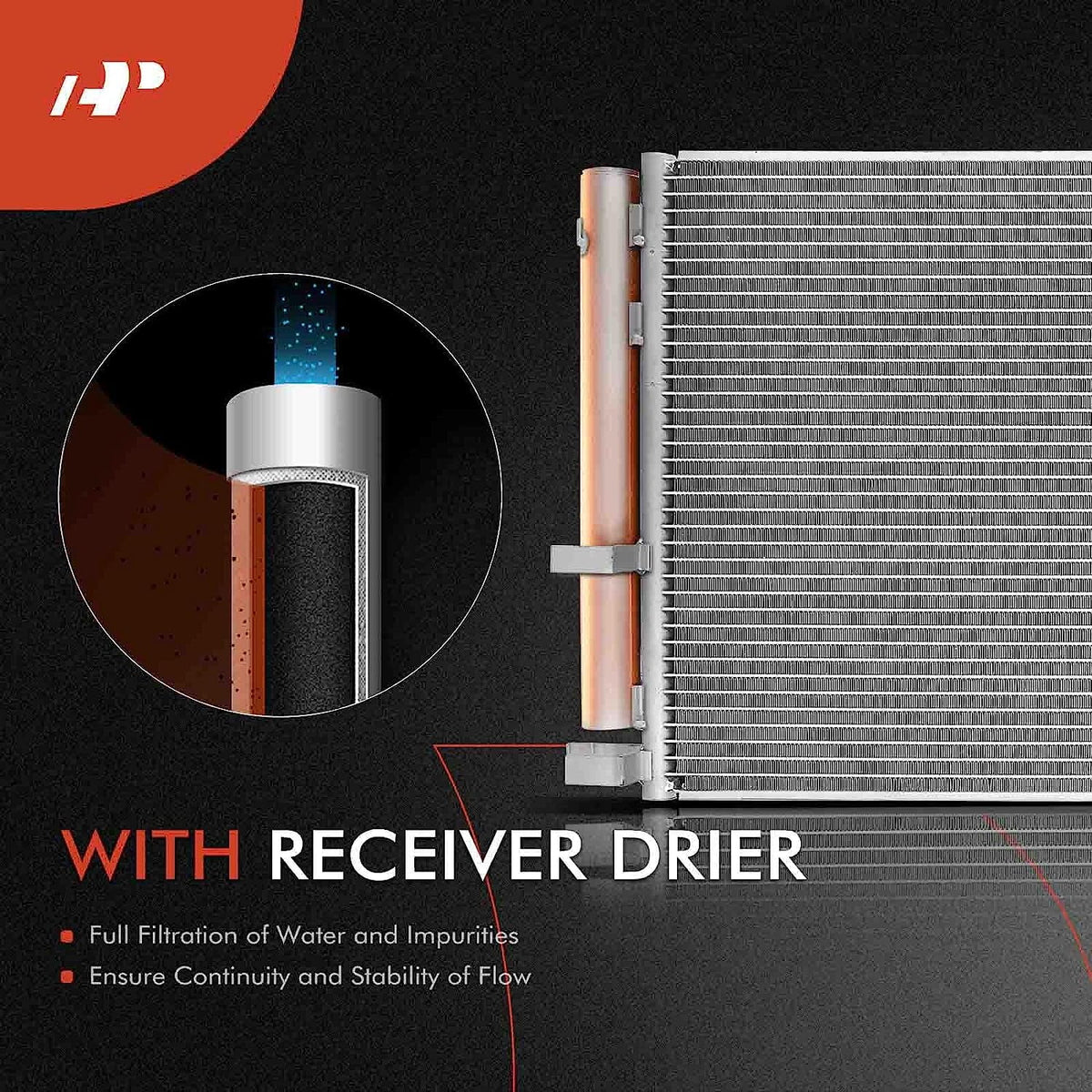 Air Conditioning A/C Condenser P885598