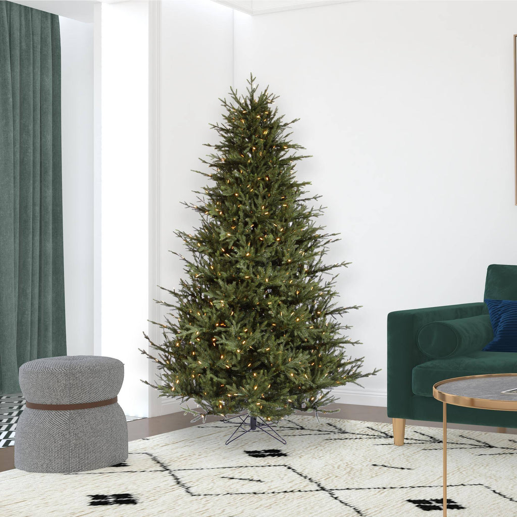 6.5 ft Itasca Frasier Tree with 600 Warm White LED Lights S530850