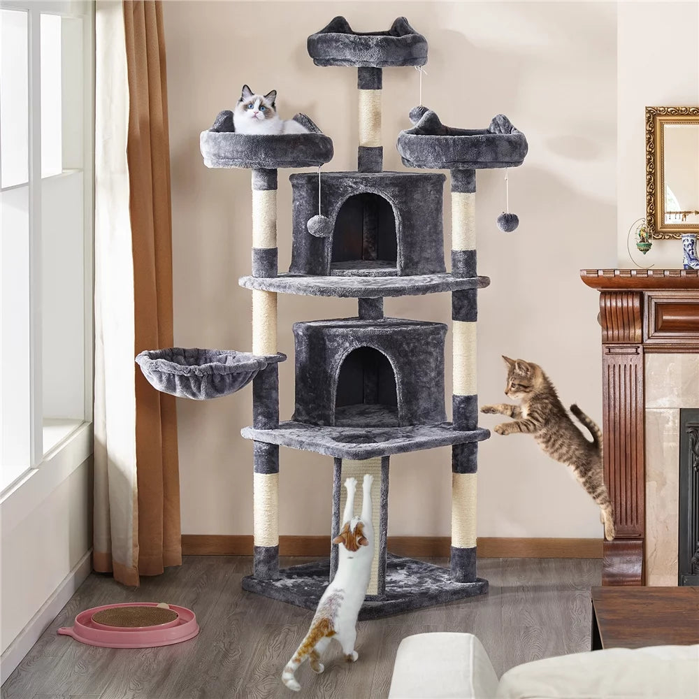 Dark Gray Cat Tree M9713