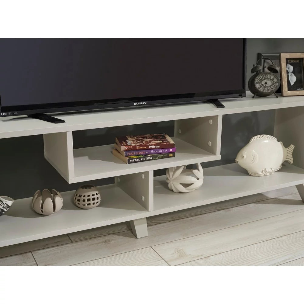 Mid Century Modern 67 inch Grey Tv Stand A444