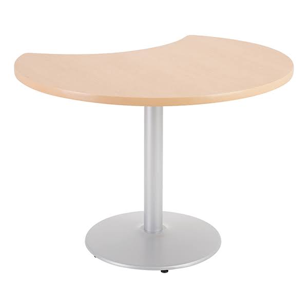Crescent Pedestal Cafe Table 30 inch E93023