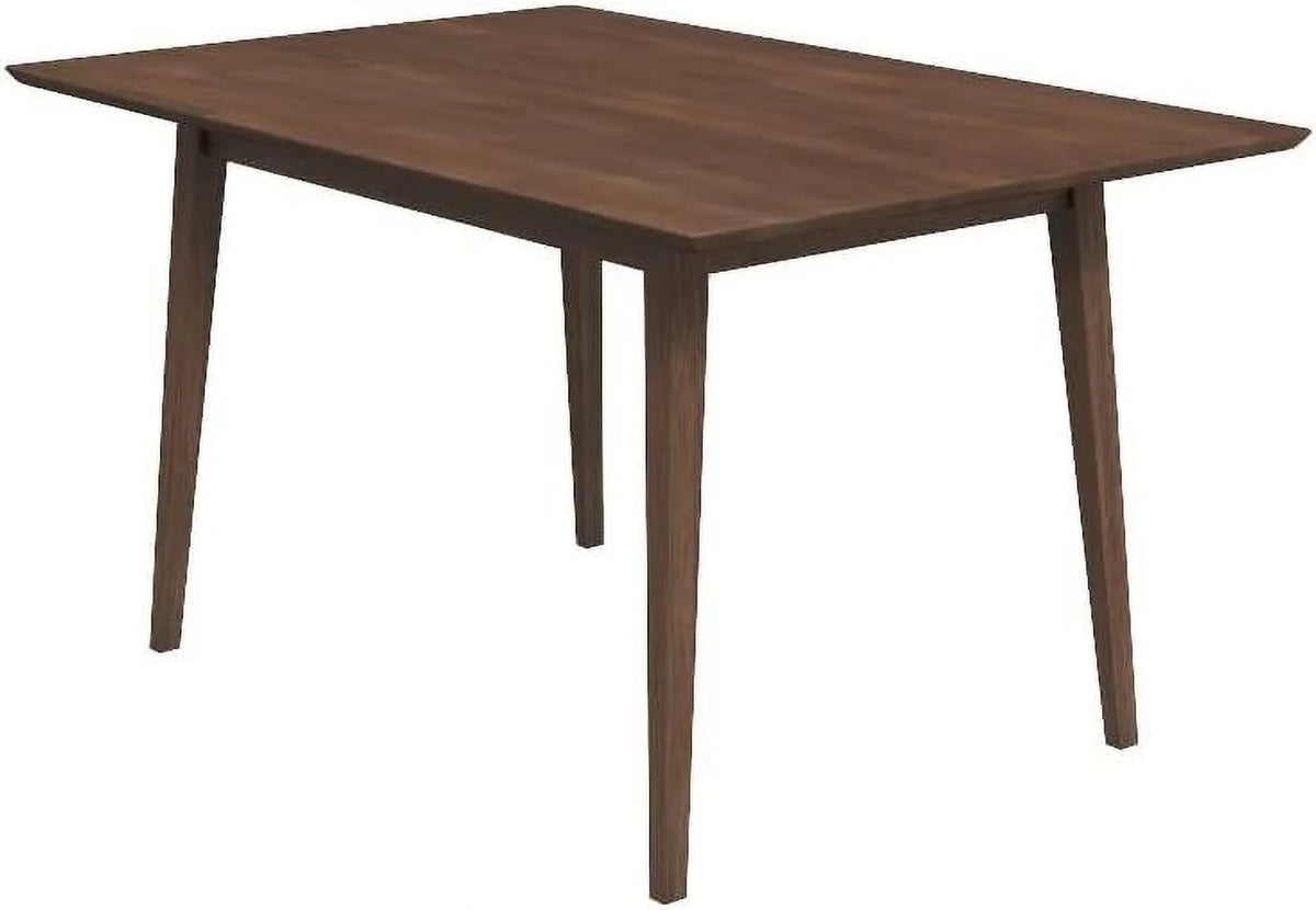 47 Inch Brown Walnut Dining Table K133