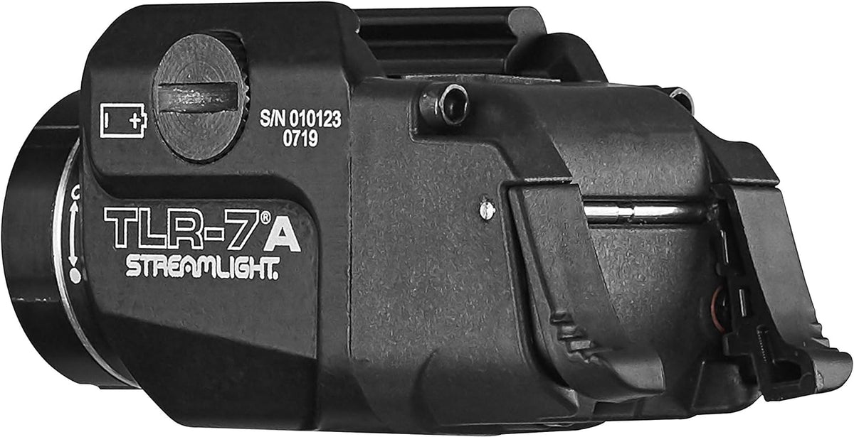 Black Rail-Mounted Tactical Light E67600