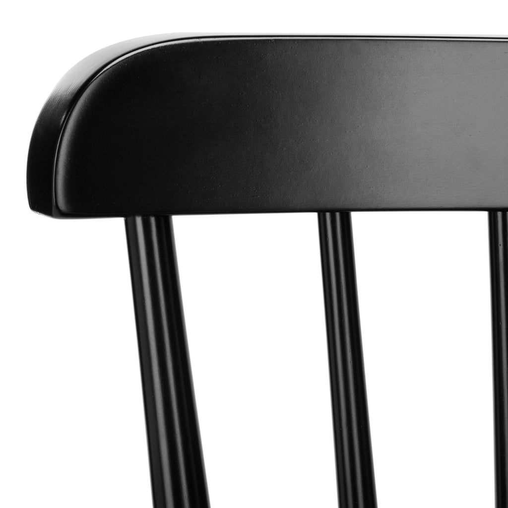 Black Bar Stool Set of 2 B90329