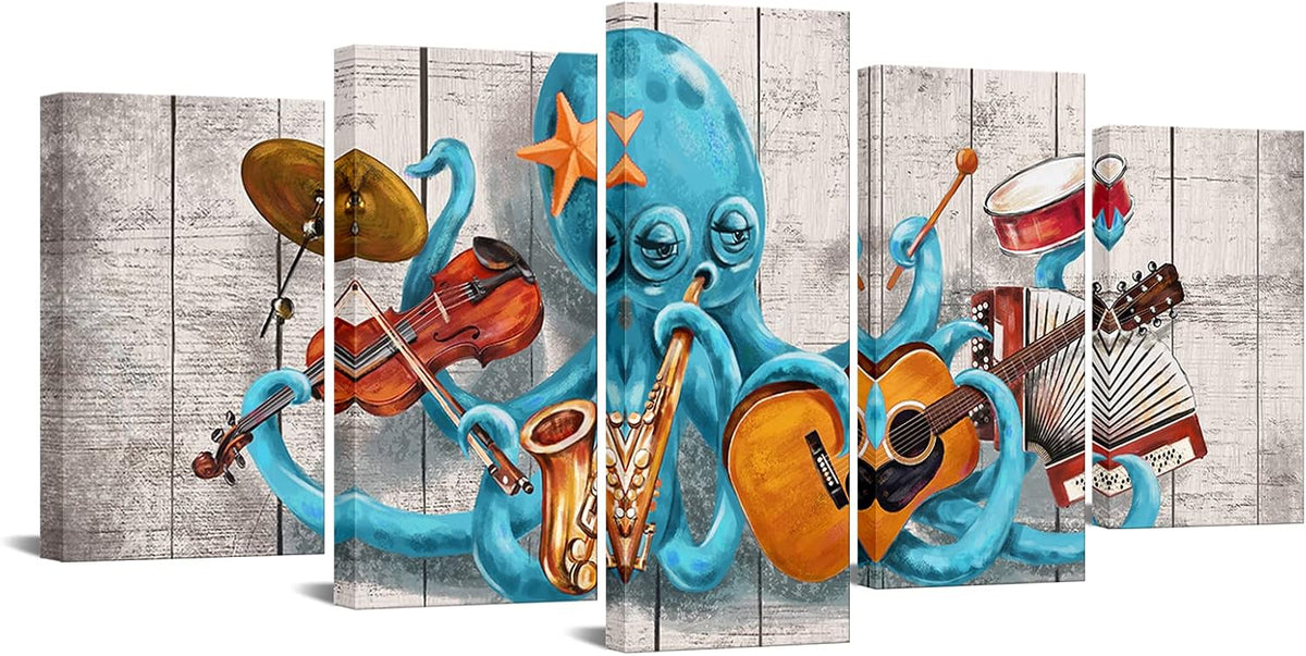 Octuptus Canvas Wall Art Print Z579868