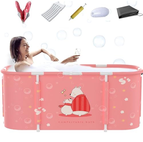Large 47 inch Foldable Soaking Bathtub R784