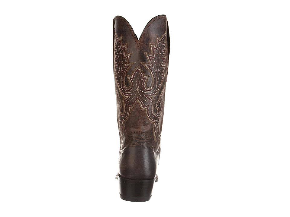 Chocolate Madras Goat Cowboy Boots I291