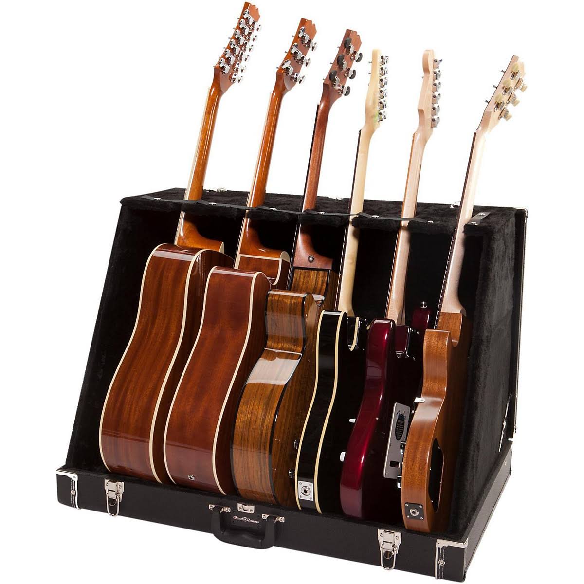 Black Tolex Guitar Stand Case M472