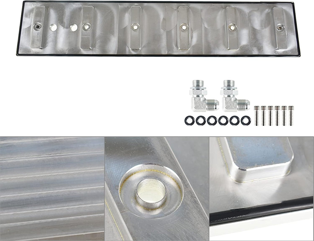 Billet Aluminum Tappet Cover Kit for Cummins 5.9L Dodge Ram 1500 2500 3500 12v 24v engines T4041