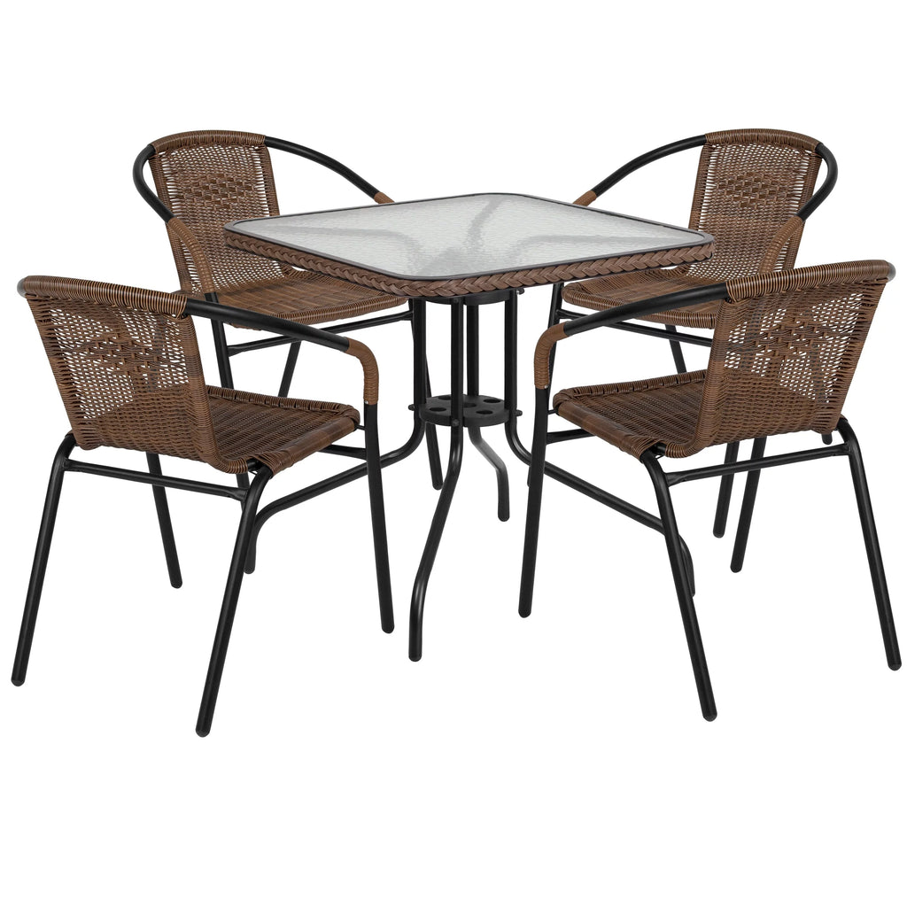 Lightweight 5-piece Outdoor Dining Set T312