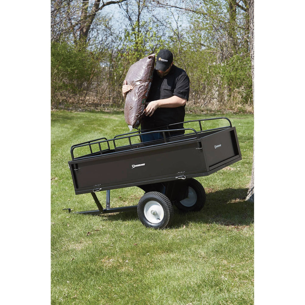 Steel Dump Cart 1,200-Lb. Capacity 17 Cu. ft. N12726