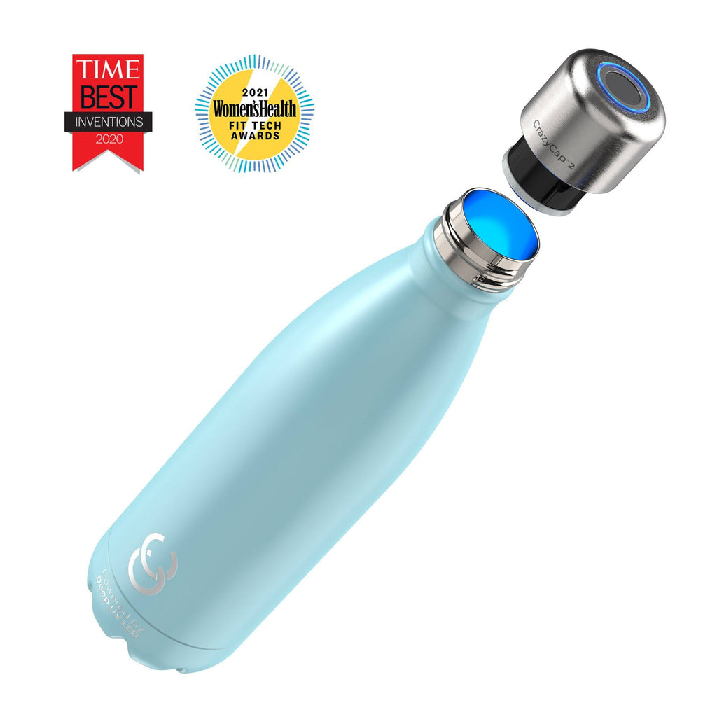 25oz Water Bottle Black Stone C422