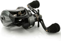 Baitcasting Reel Pack of 2 Aluminum Frame 6.3:1 Gear Ratio U1122