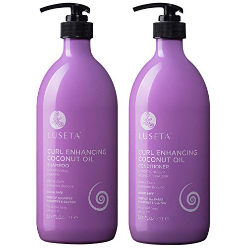 Hyaluronic Acid Moisturizing Shampoo & Conditioner Set Sulfate Free 2 x 16.9oz I9930