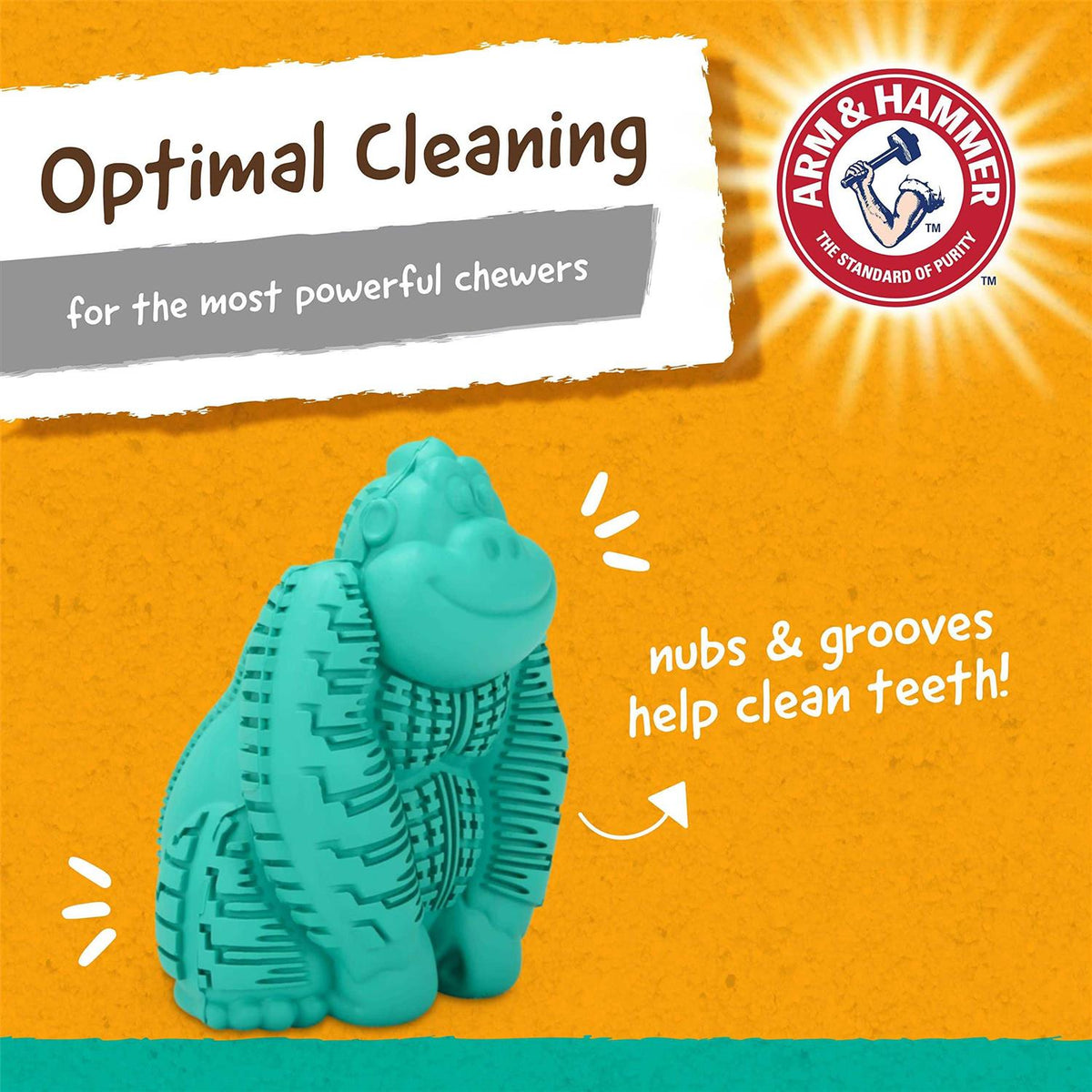 Large Gorilla Dental Dog Toy P73795