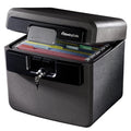 Fire-Resistant Water-Resistant Key Lock Safe Box 0.65 cu. ft. I30120