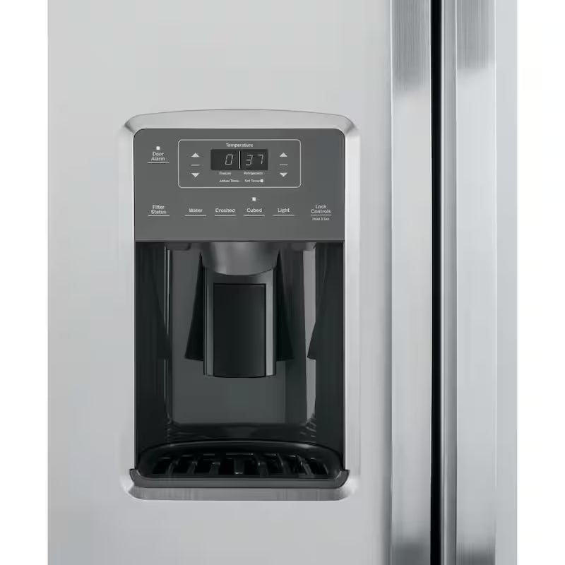 25.3 cu. ft. Side by Side Stainless Steel Refrigerator I846