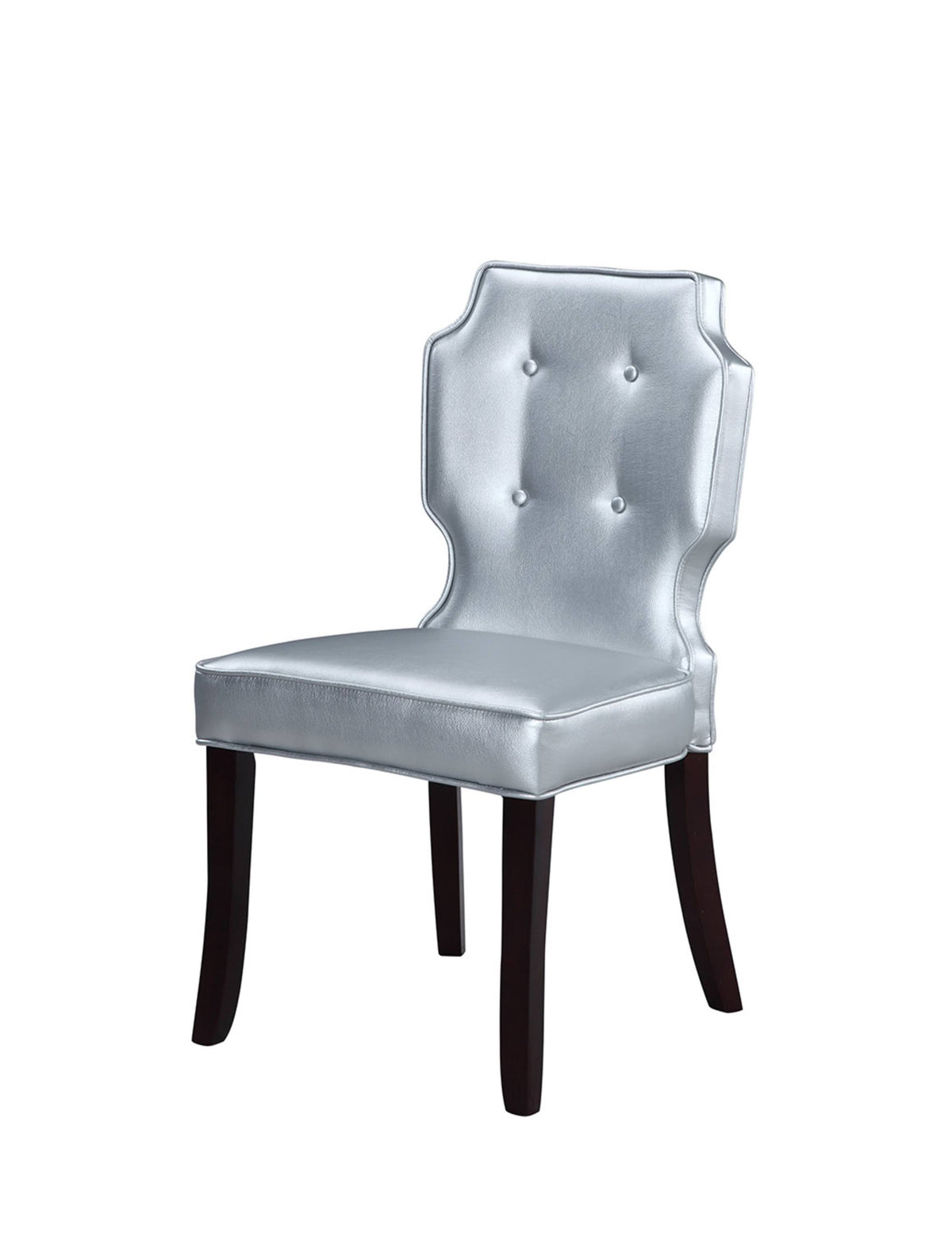 Tufted Dining Side Chair Set of 2 Black I913