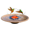 Solar Bubbler Fountain Birdbath Fountain T595
