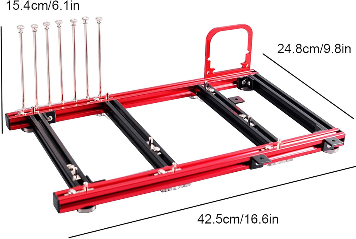 ATX Aluminum Alloy Frame Computer Case O5139