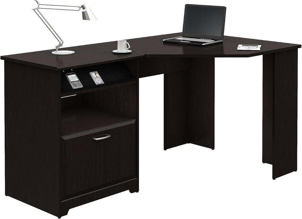 Espresso Oak Corner Desk T125885