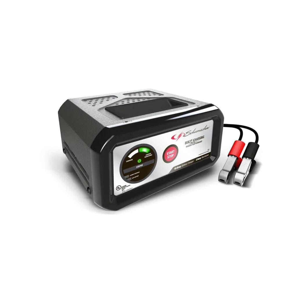 10-Amp 12V Fully Automatic Battery Charger and Maintainer D359